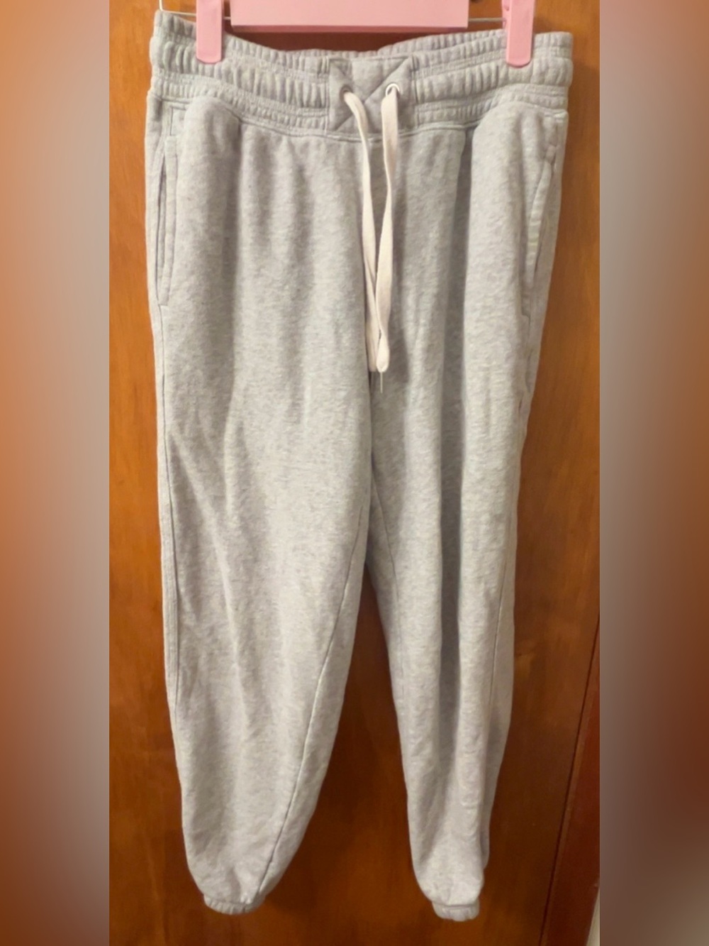 aerie Light Gray Jogger Sweatpants